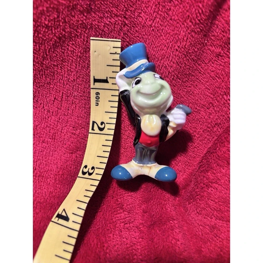 VTG Disney Pair Jiminy Cricket 1980 Japan Statue 3